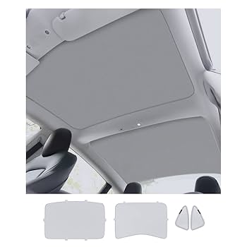 Amazon | KUNIO テスラ モデル3専用 ガラスルーフ用サンシェード
